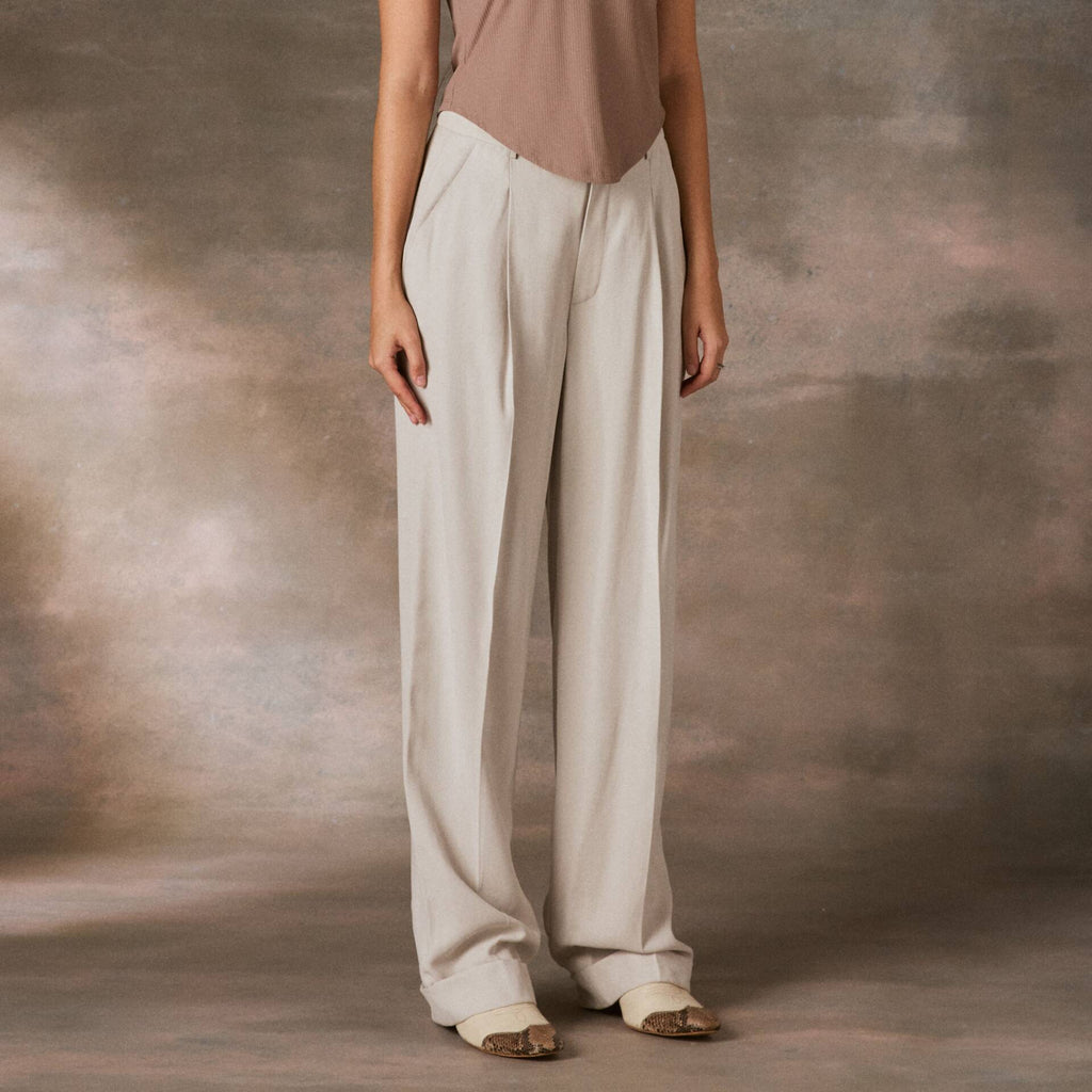 PANTS PF24 CUFF Mid-Rise (Light Wool Fabric)