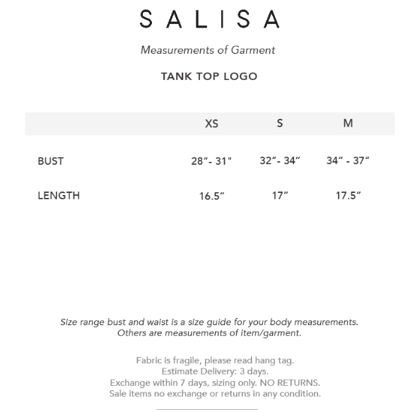 TANK Top LOGO Brown