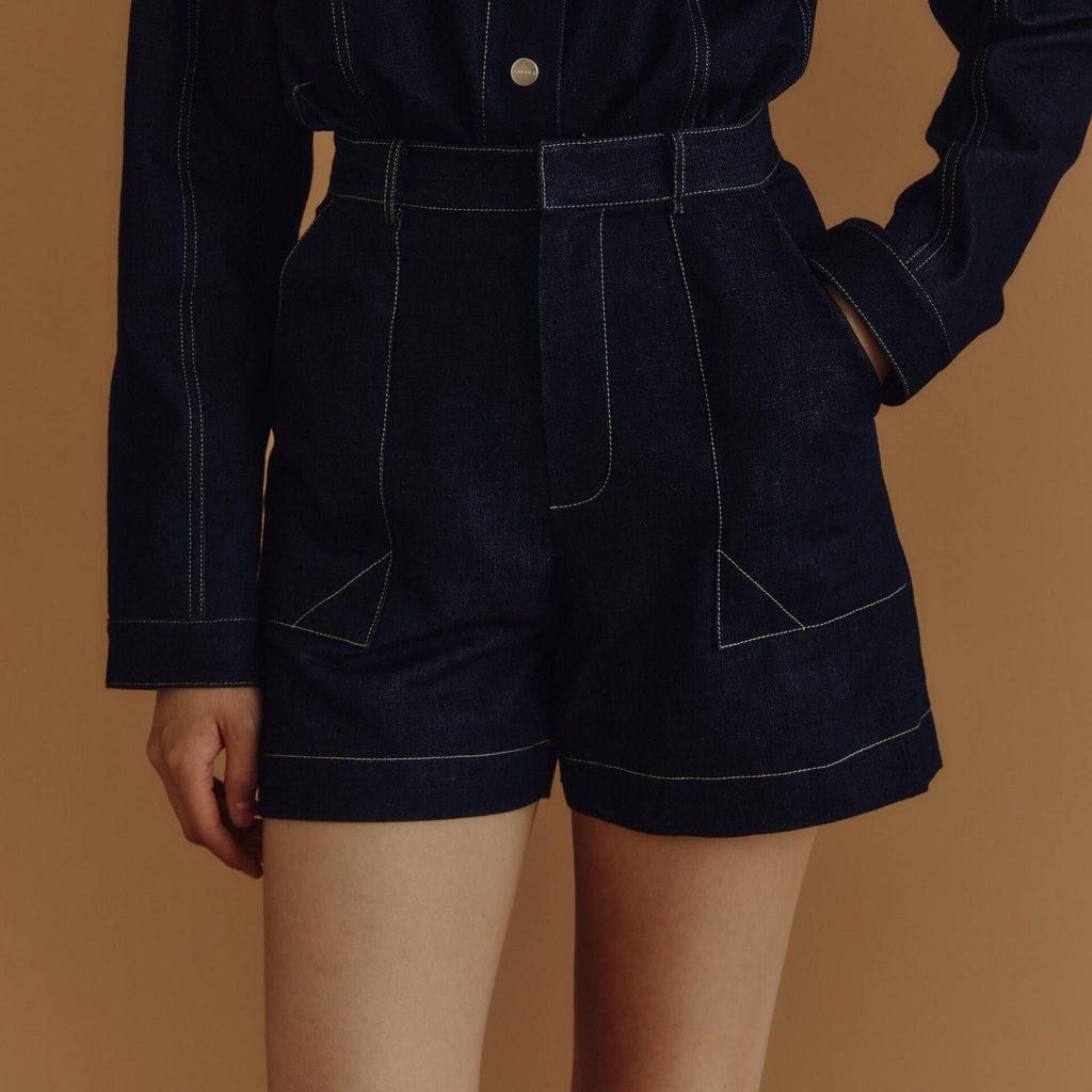 SHORTS PF25 Dark Denim