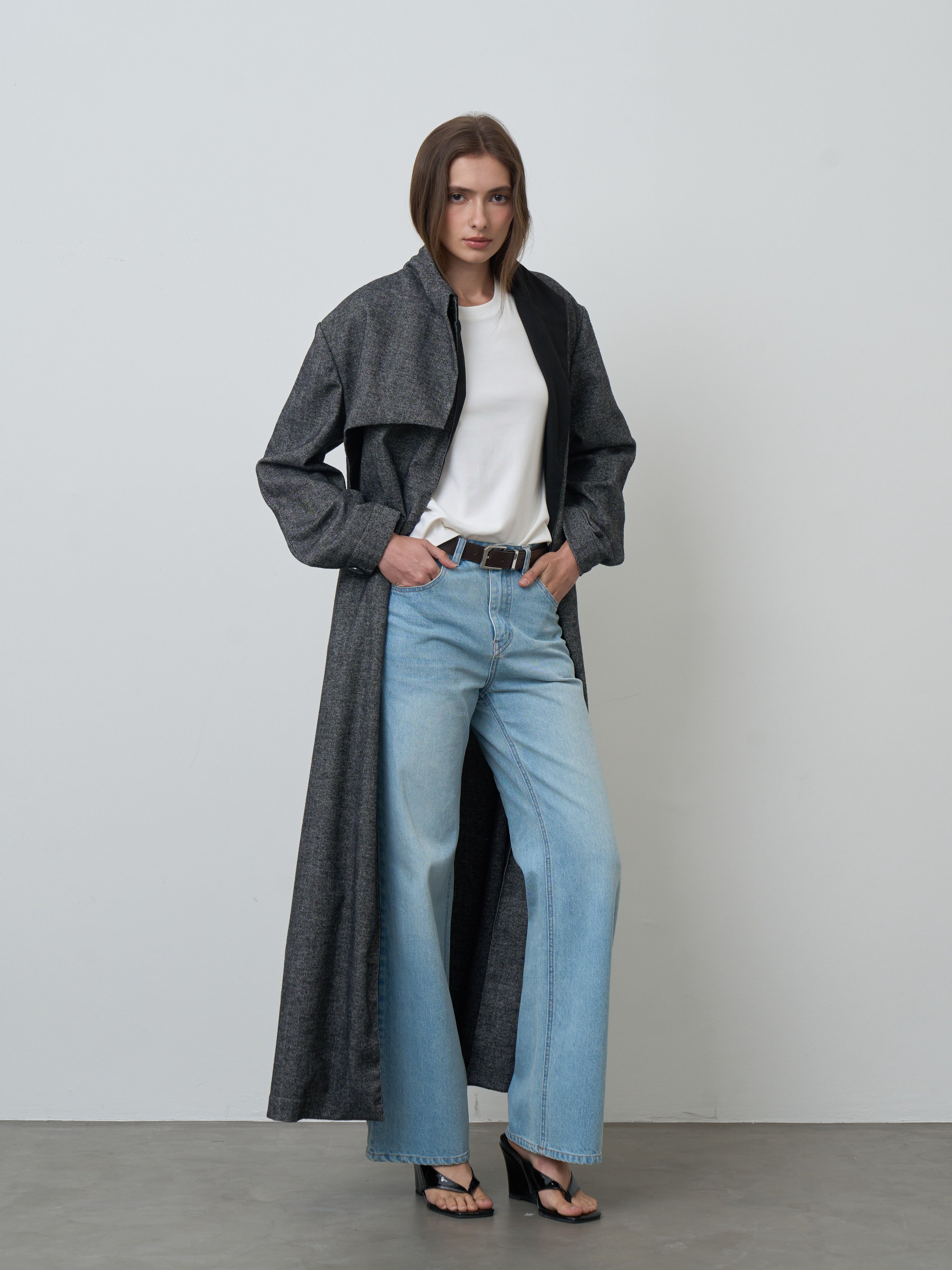 COAT MN FW26 Herringbone