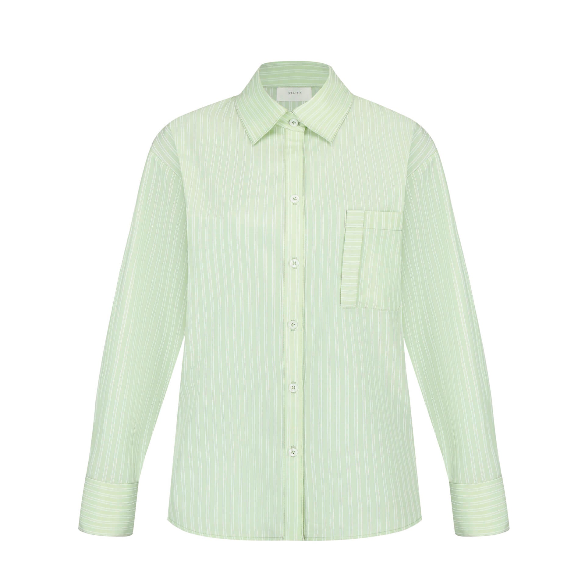 Oversized SHIRT SS25 Striped  (Back Adjustable Button)