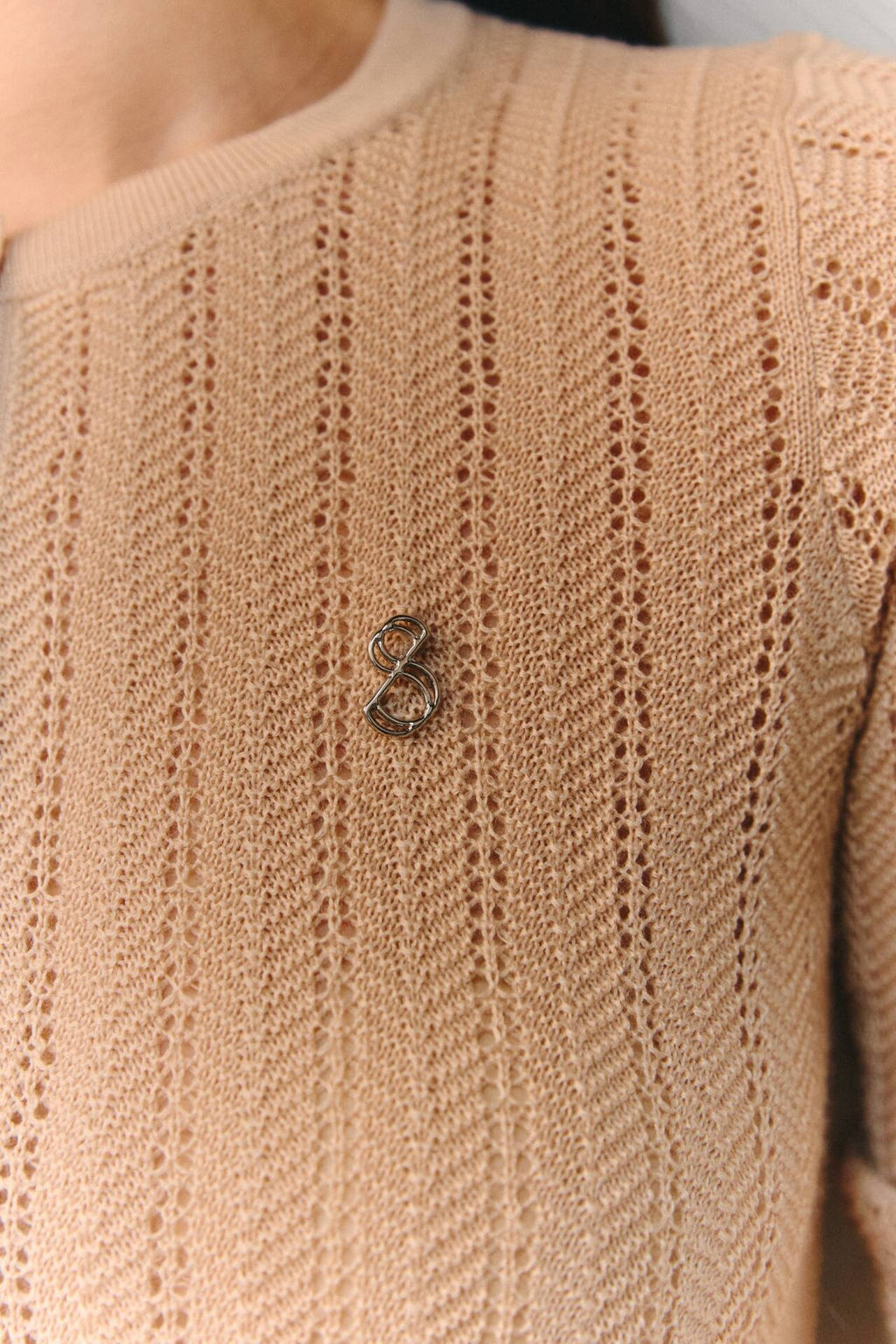CARDIGAN Cropped (Imported Italian Wool Yarns)