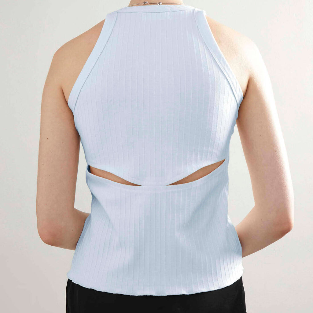 TANK PF23 Top Back Slit Sky Blue
