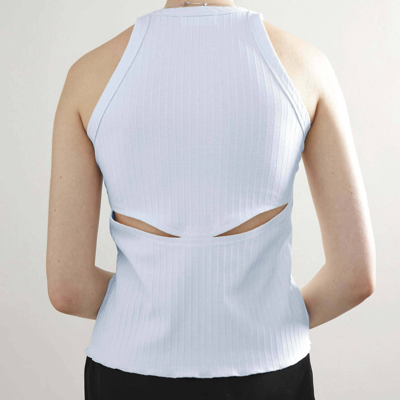 TANK PF23 Top Back Slit Sky Blue