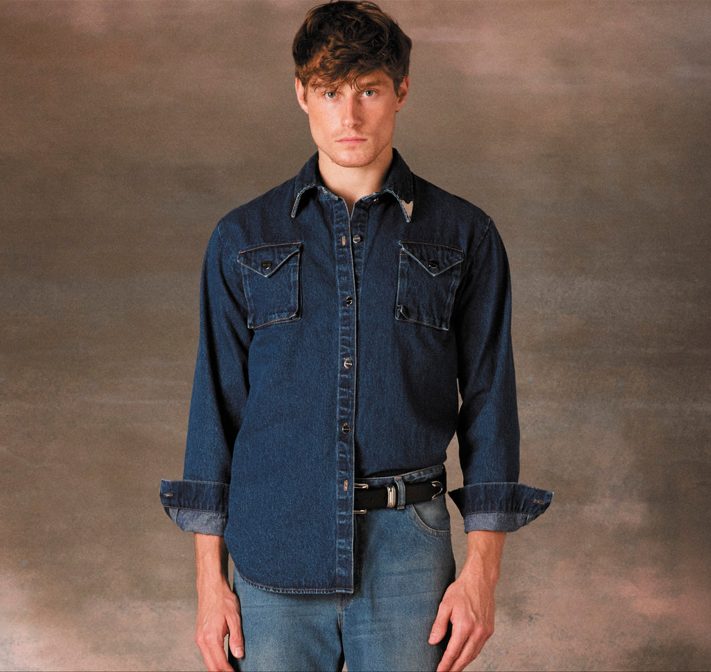 SHIRT PF24 Out West Cotton Denim