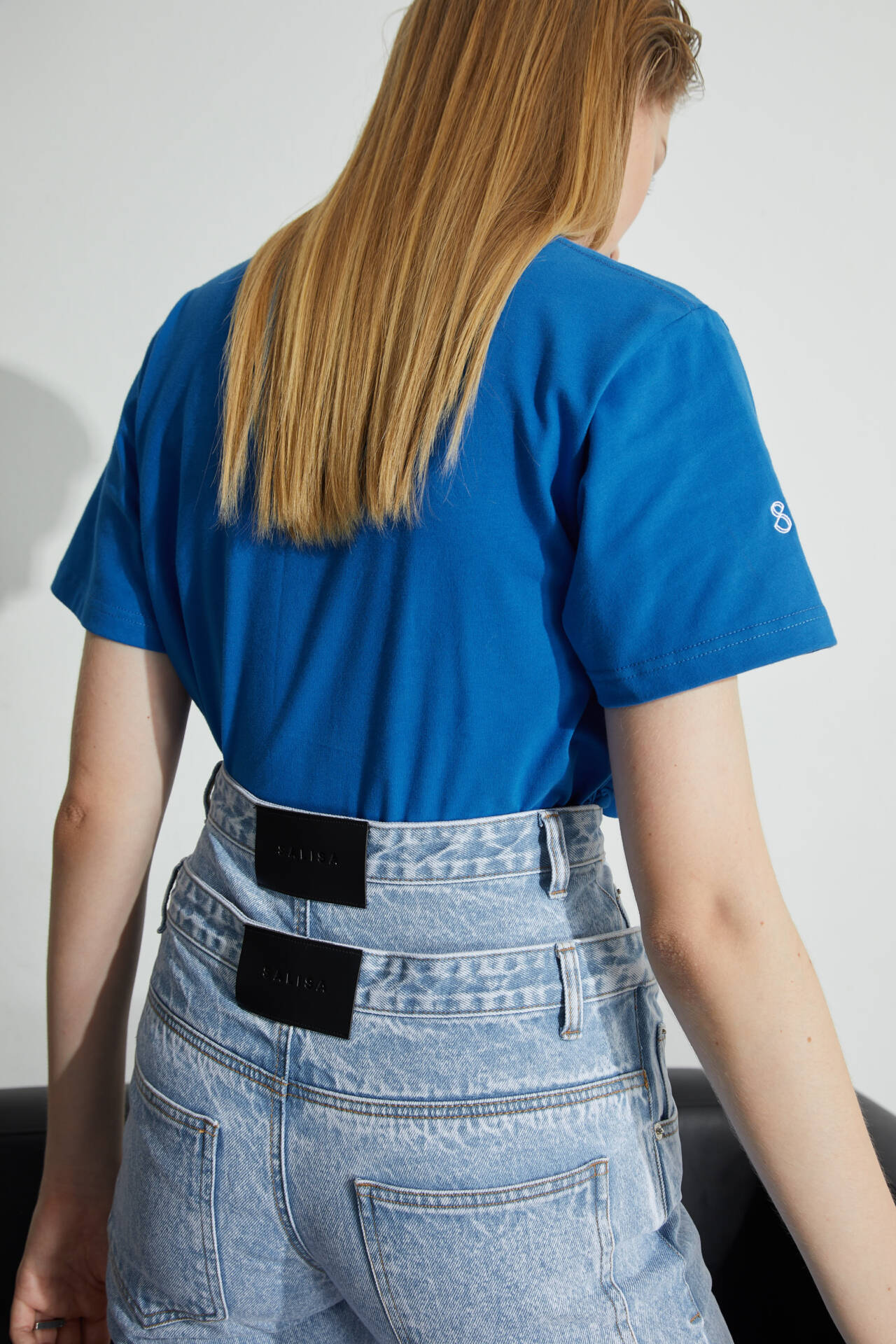 Jeans Double Overlap Blue