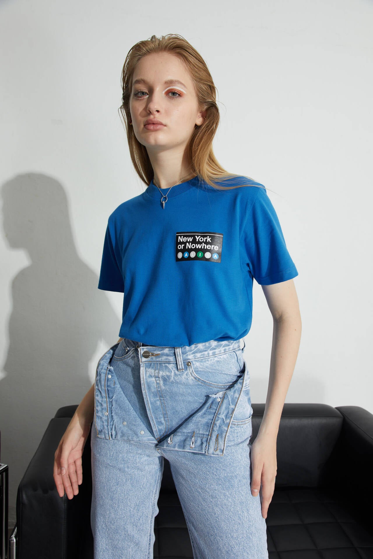 Jeans Double Overlap Blue