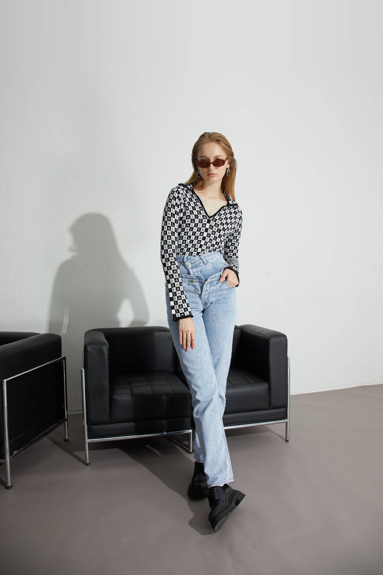 Jeans Double Overlap Blue