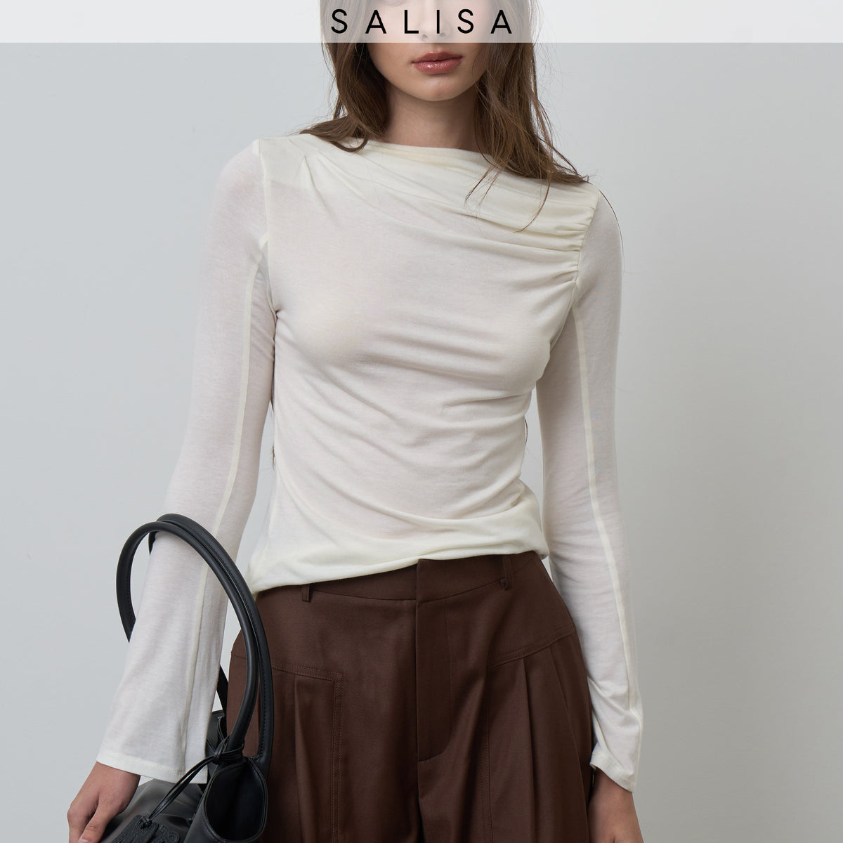 LONG SLEEVES JERSEY FW26 RUCHED