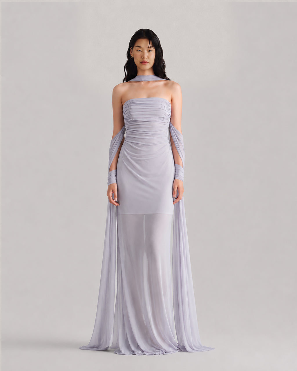 MESH TUBE DRESS