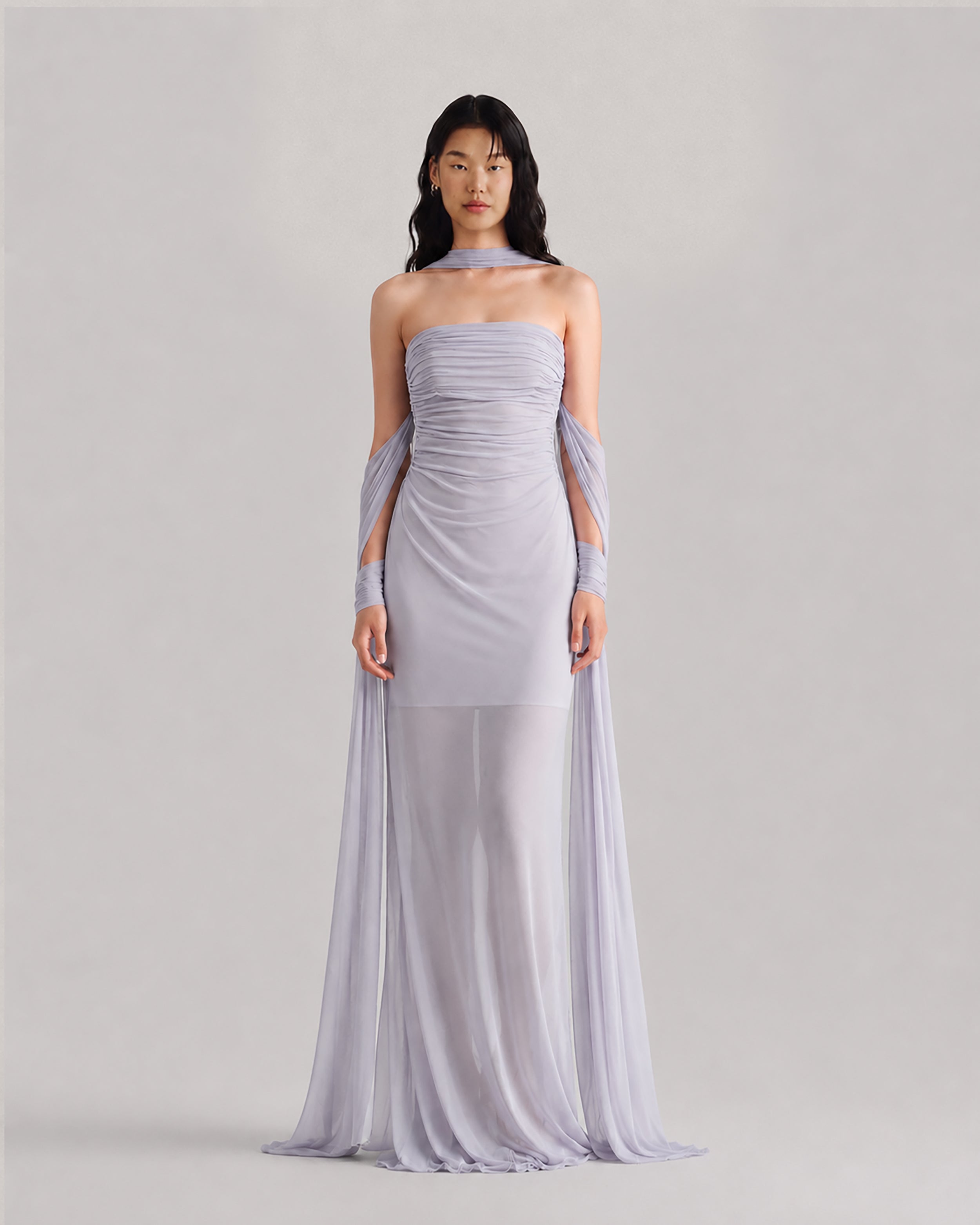 MESH TUBE DRESS