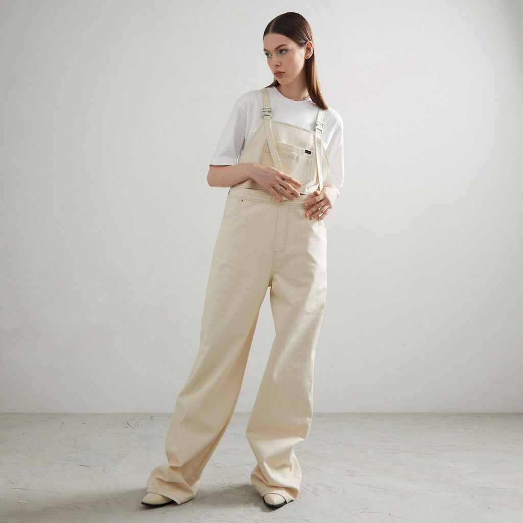 Oversized OVERALLS Jumpsuit Ivory