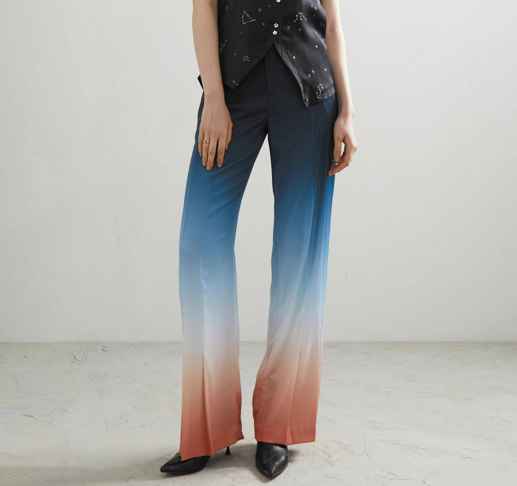 PANTS PF23 Ombre Print High Waist