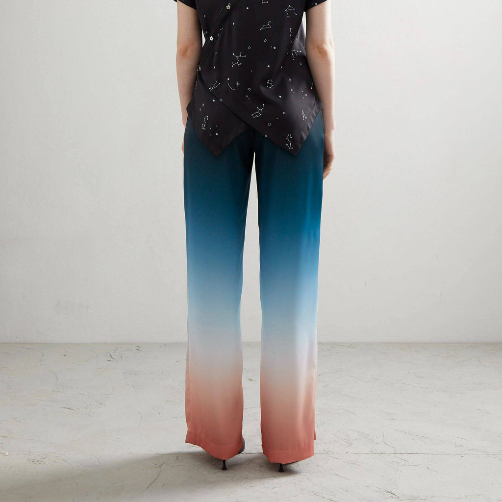 PANTS PF23 Ombre Print High Waist