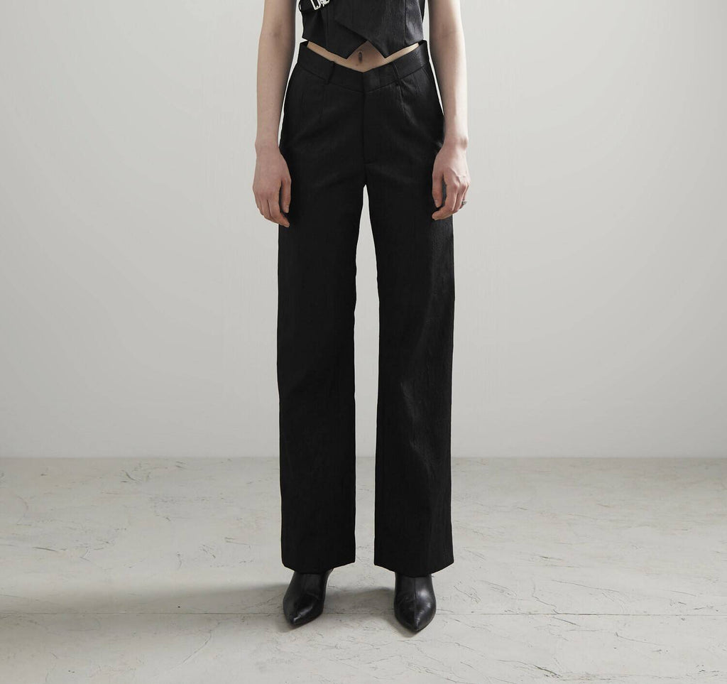 PANTS V Black Granite (low-mid rise waist)