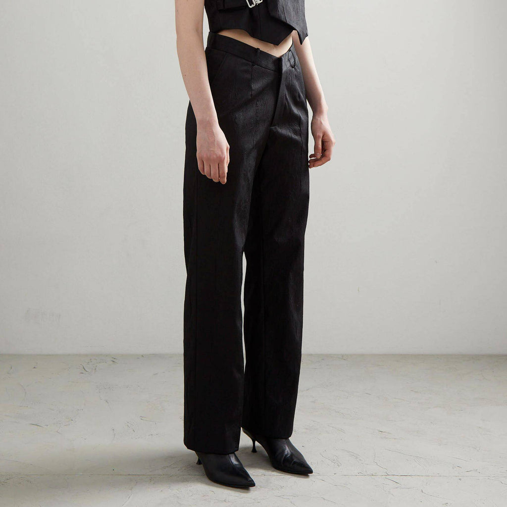 PANTS V Black Granite (low-mid rise waist)