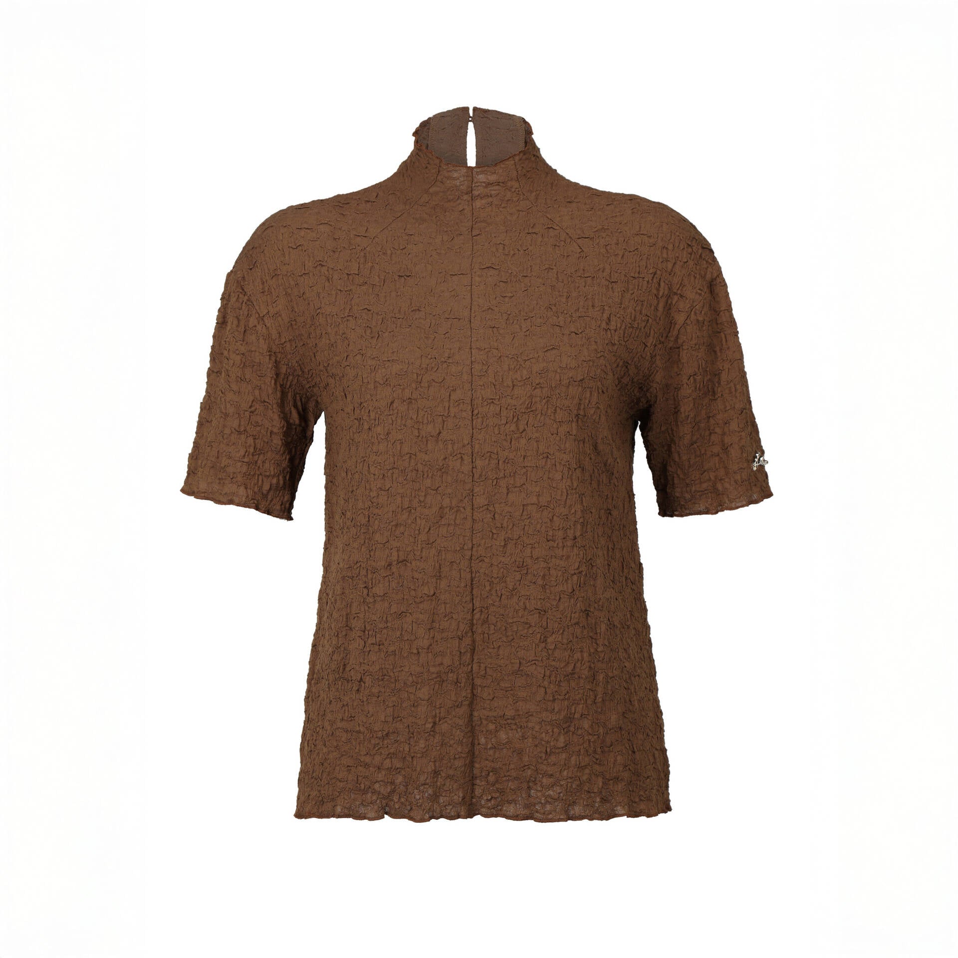 HIGH-NECK BLOUSE PF25