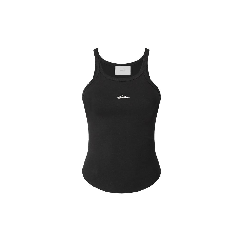 TANK Top LOGO Black