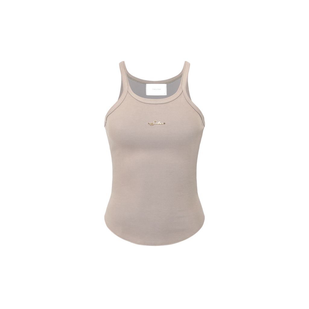 TANK Top LOGO Light Grey