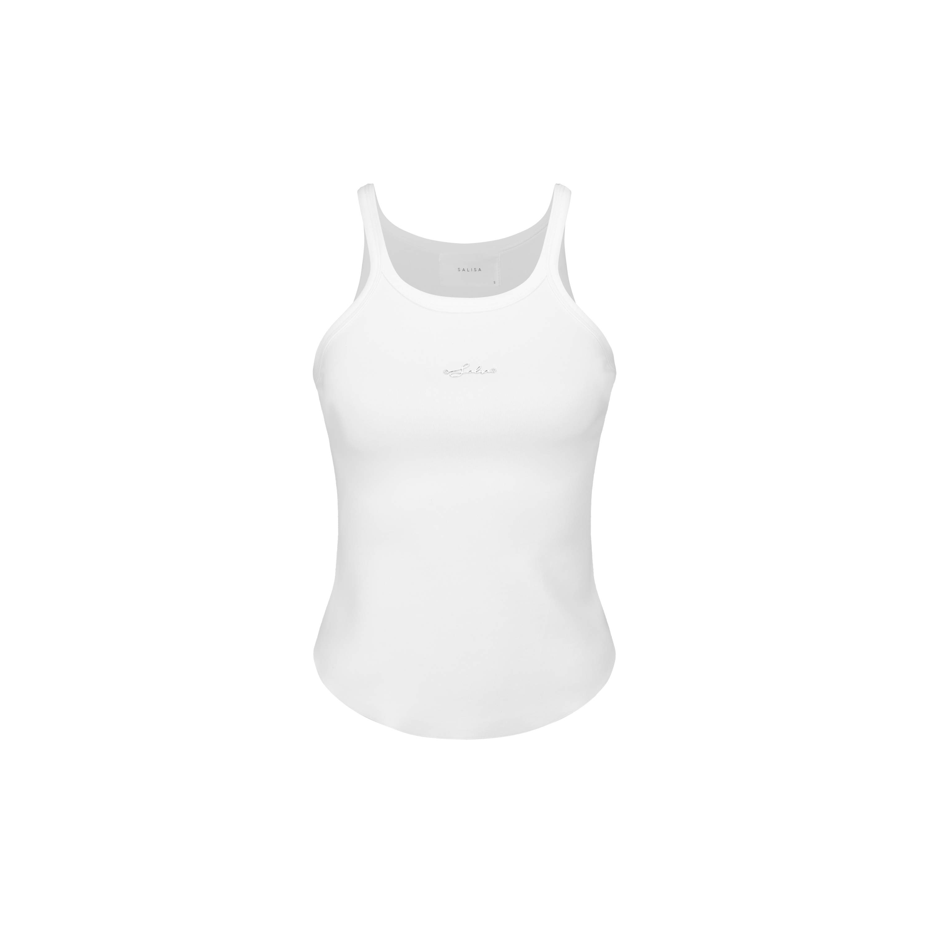 TANK Top LOGO White