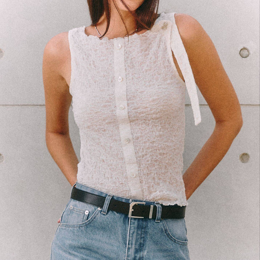 BOAT-NECK TANK SS25