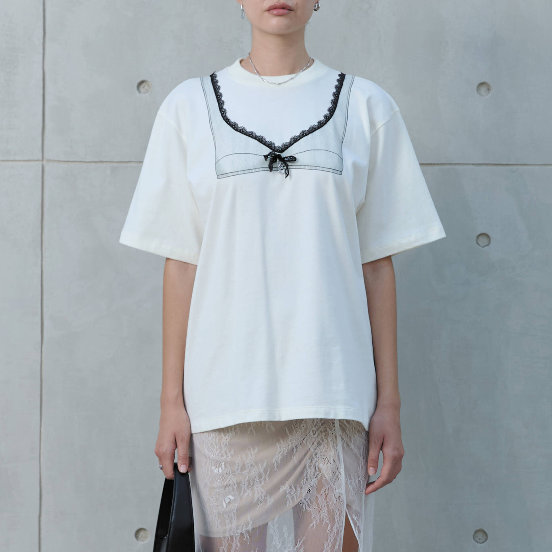 Oversized T-SHIRT Bralette SS25