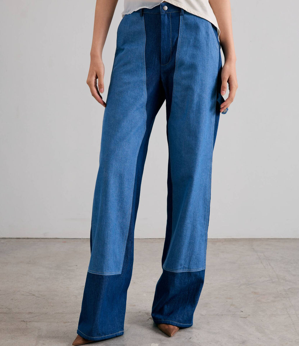 RIDE PANTS Mid-Rise Vegan Denim