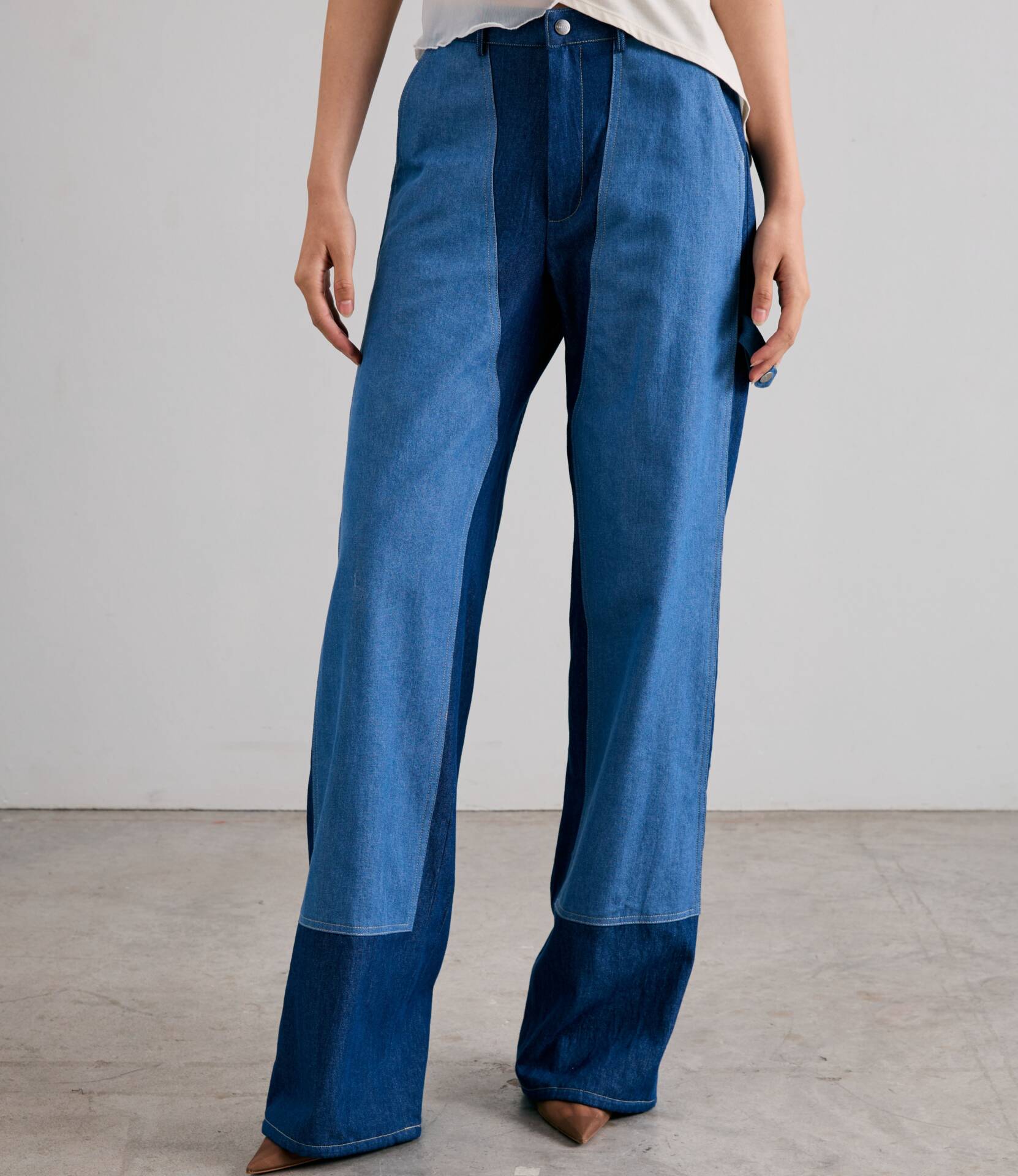 RIDE PANTS Mid-Rise Vegan Denim
