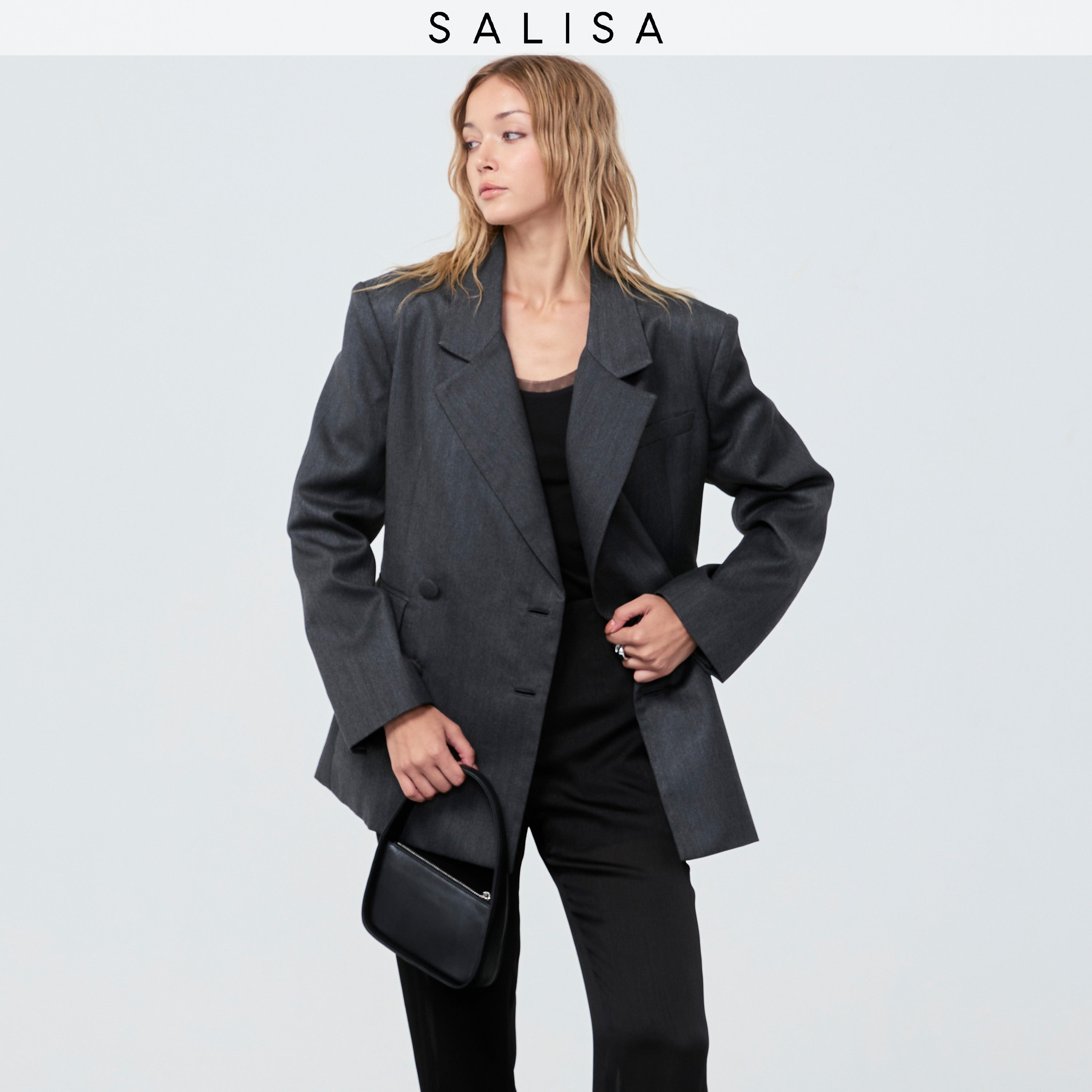 BLAZER FW25 BUCKLE Herringbone