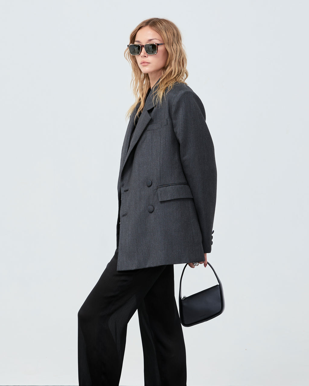 BLAZER FW25 BUCKLE Herringbone