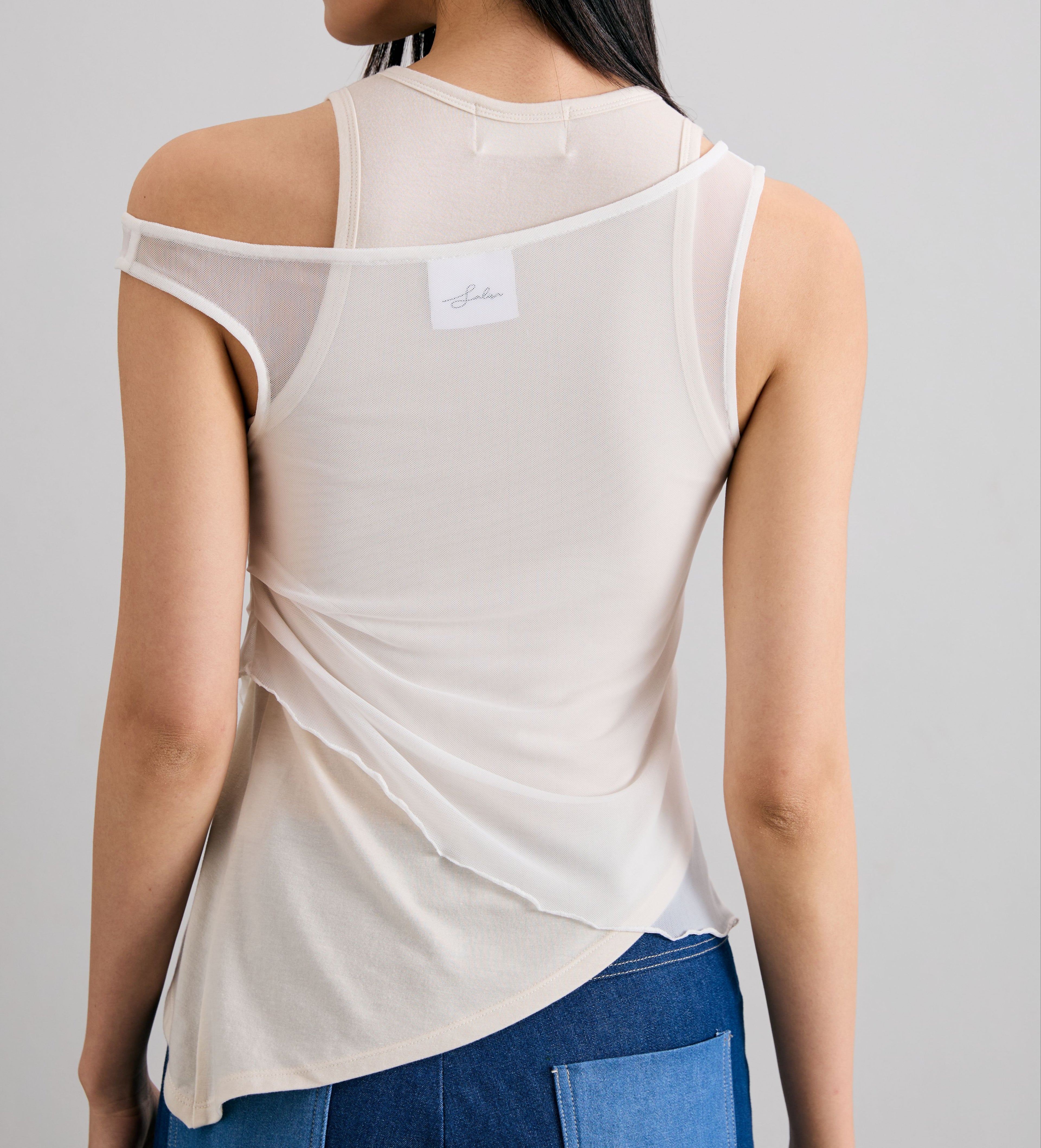 MESH DOUBLE TANK FW24 Jersey Top
