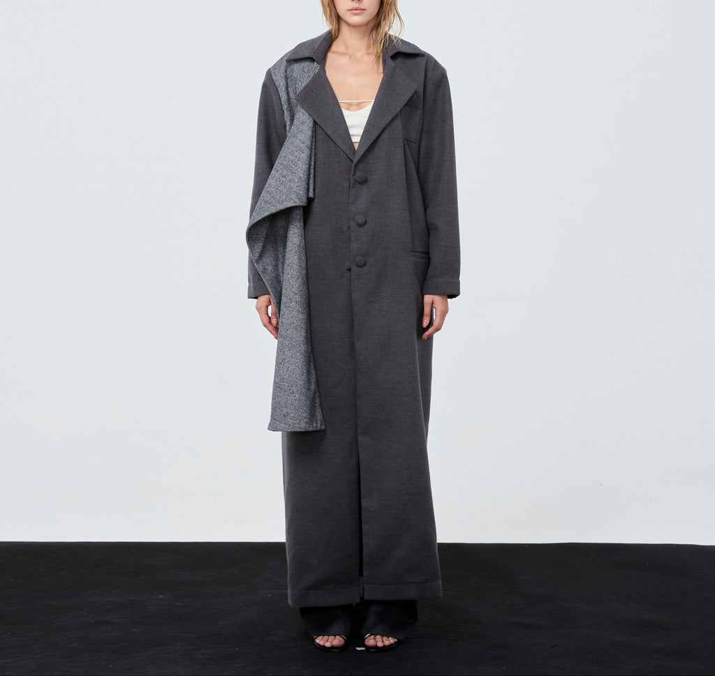 COAT FW25 Wool Grey