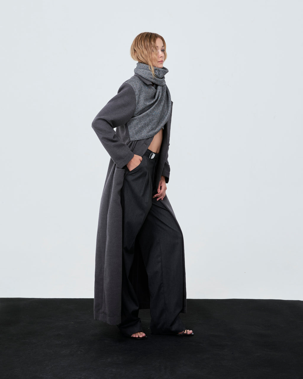 COAT FW25 Wool Grey