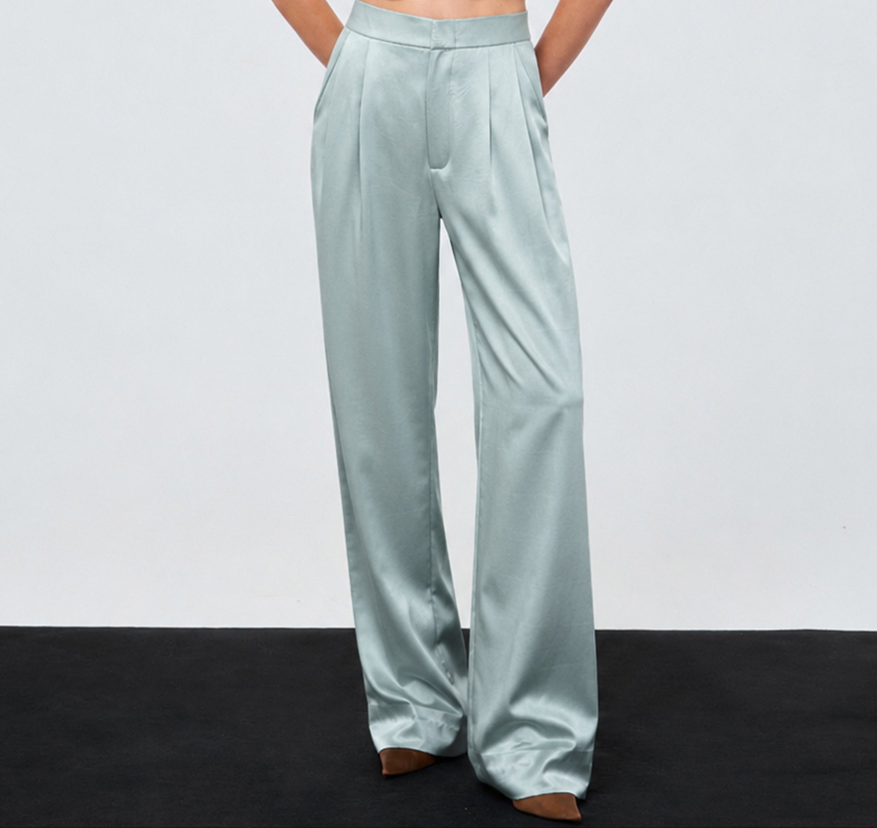 SATIN PANTS FW25