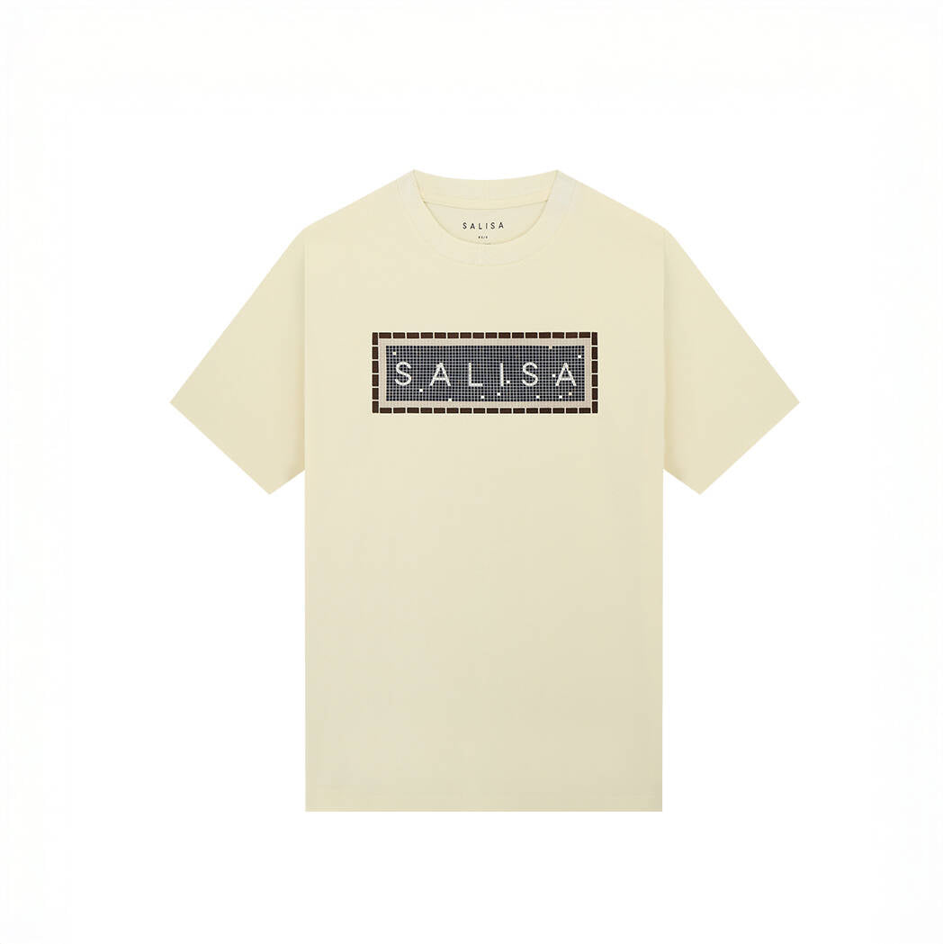 Unisex Oversized T-SHIRT NY Mosaic Cream