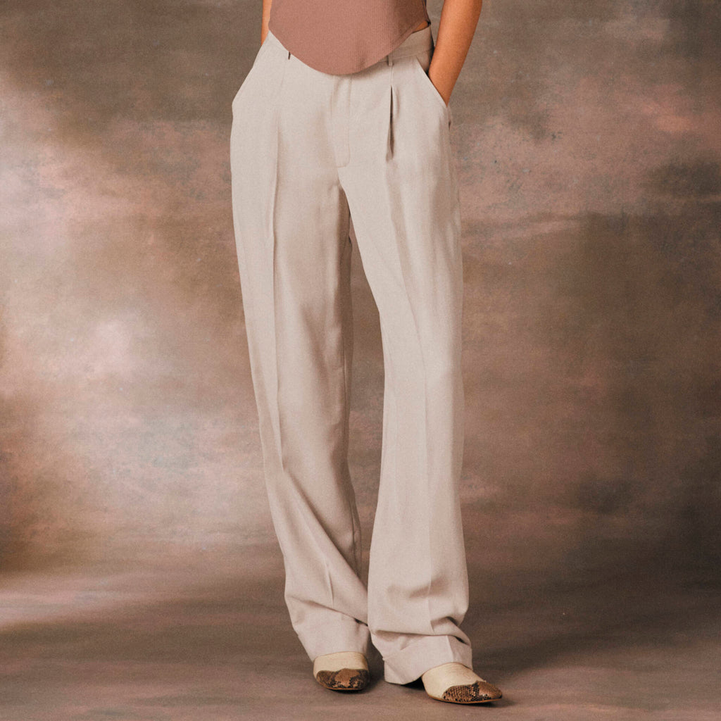 PANTS PF24 CUFF Mid-Rise (Light Wool Fabric)