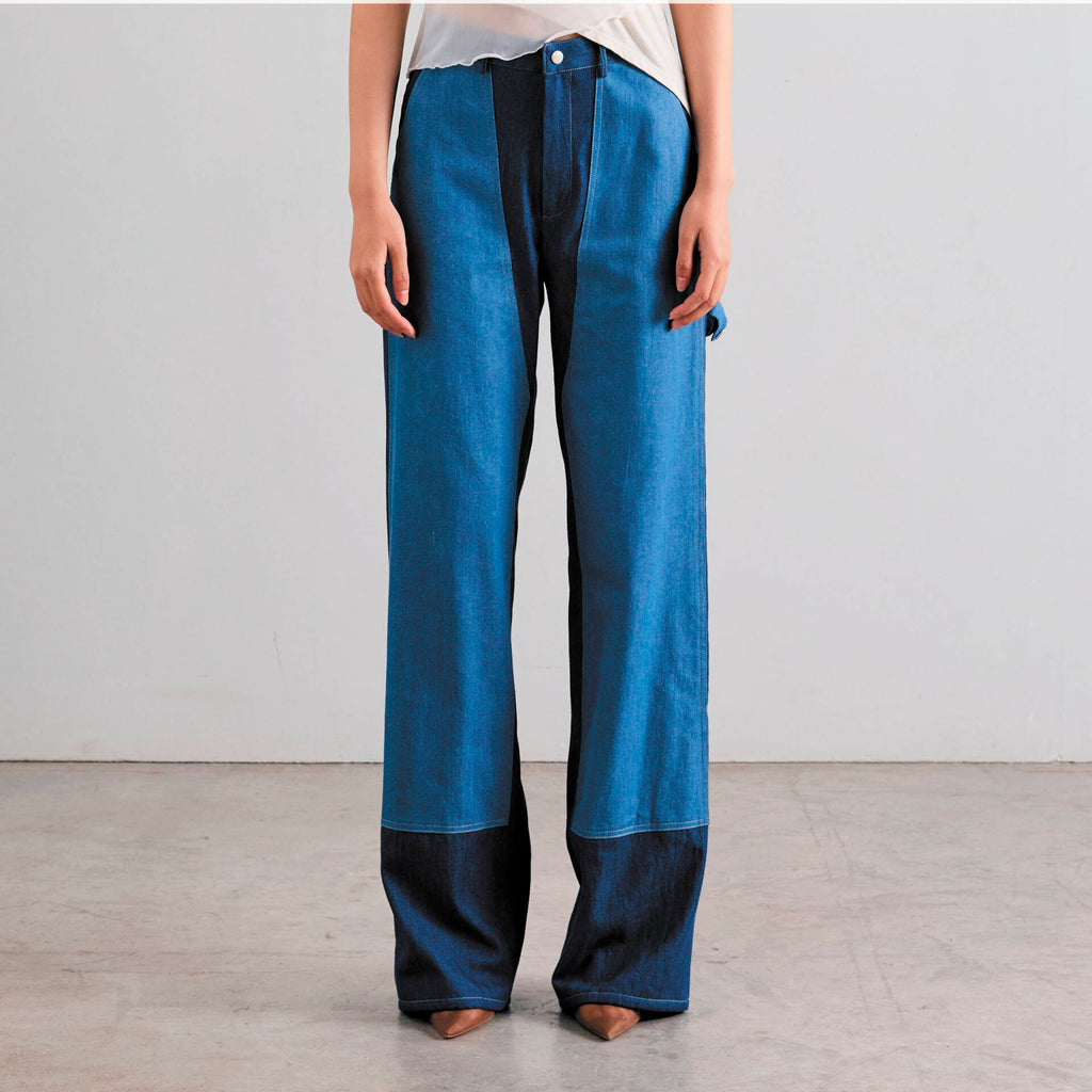 RIDE PANTS Mid-Rise Vegan Denim