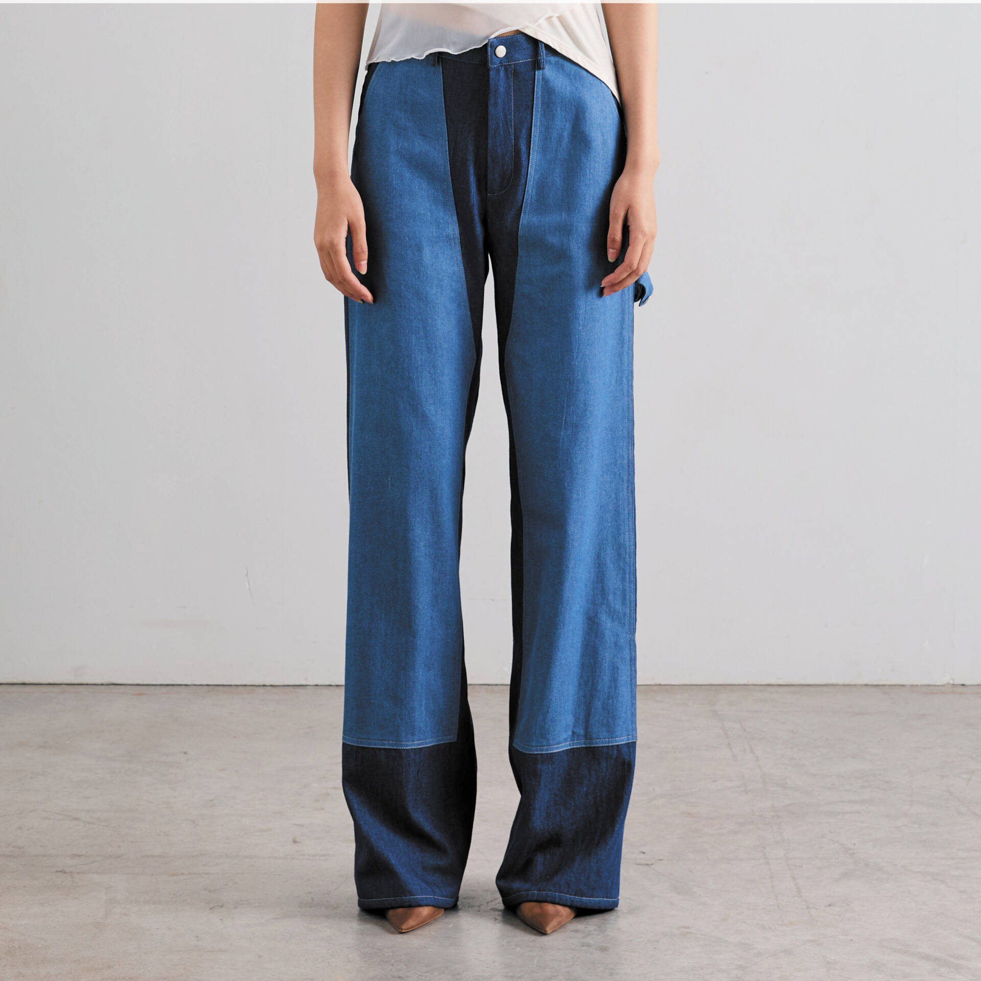 RIDE PANTS Mid-Rise Vegan Denim