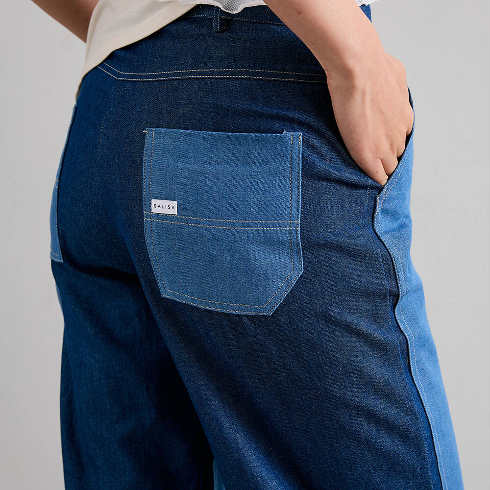 RIDE PANTS Mid-Rise Vegan Denim
