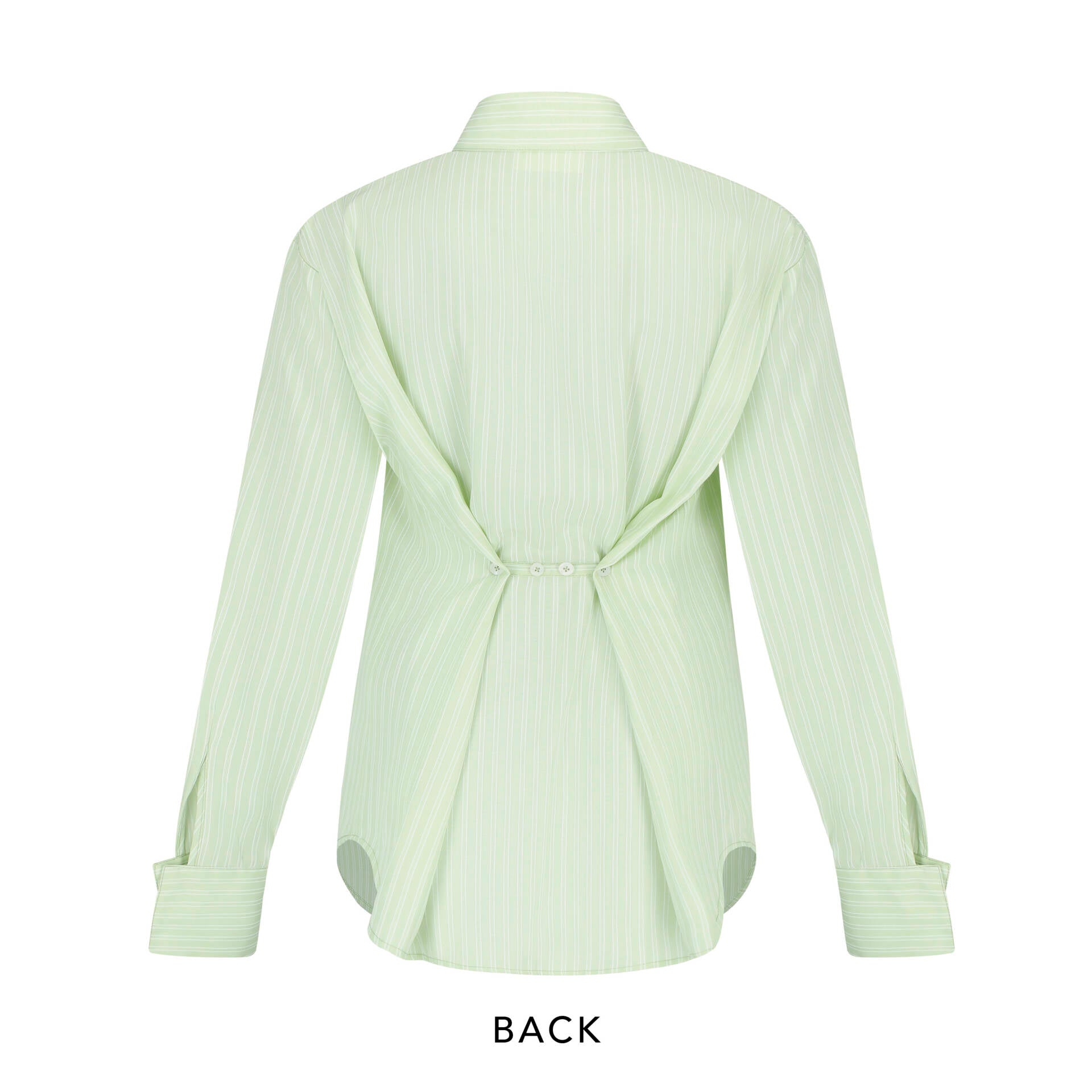 Oversized SHIRT SS25 Striped  (Back Adjustable Button)