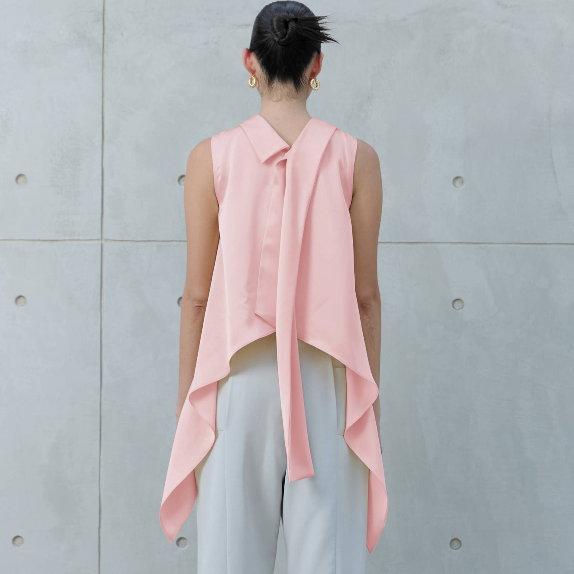 COLLAR BUTTERFLY TOP (Strap hang at back/around the neck)