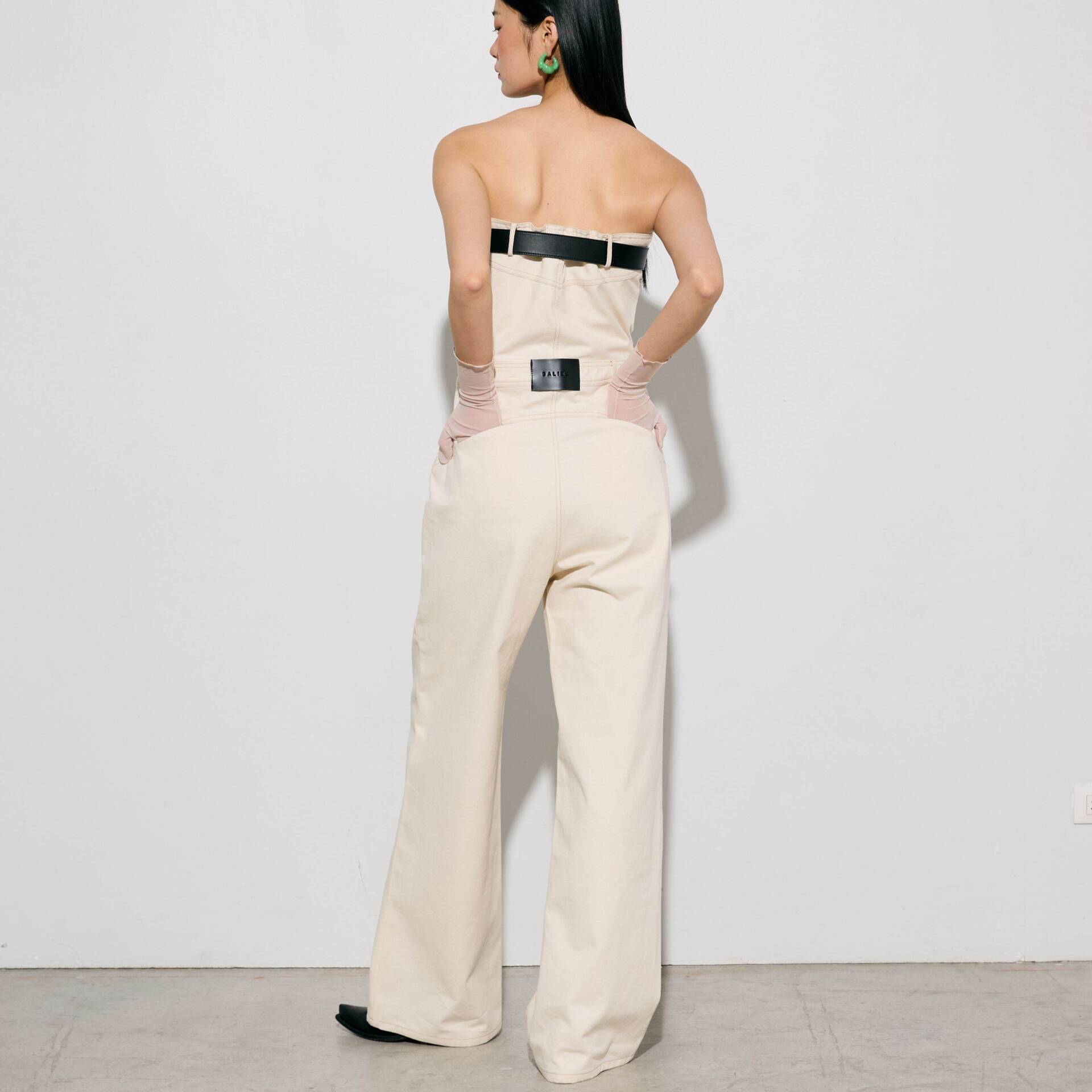 JUMPSUIT FW24 Ivory (belt separate)