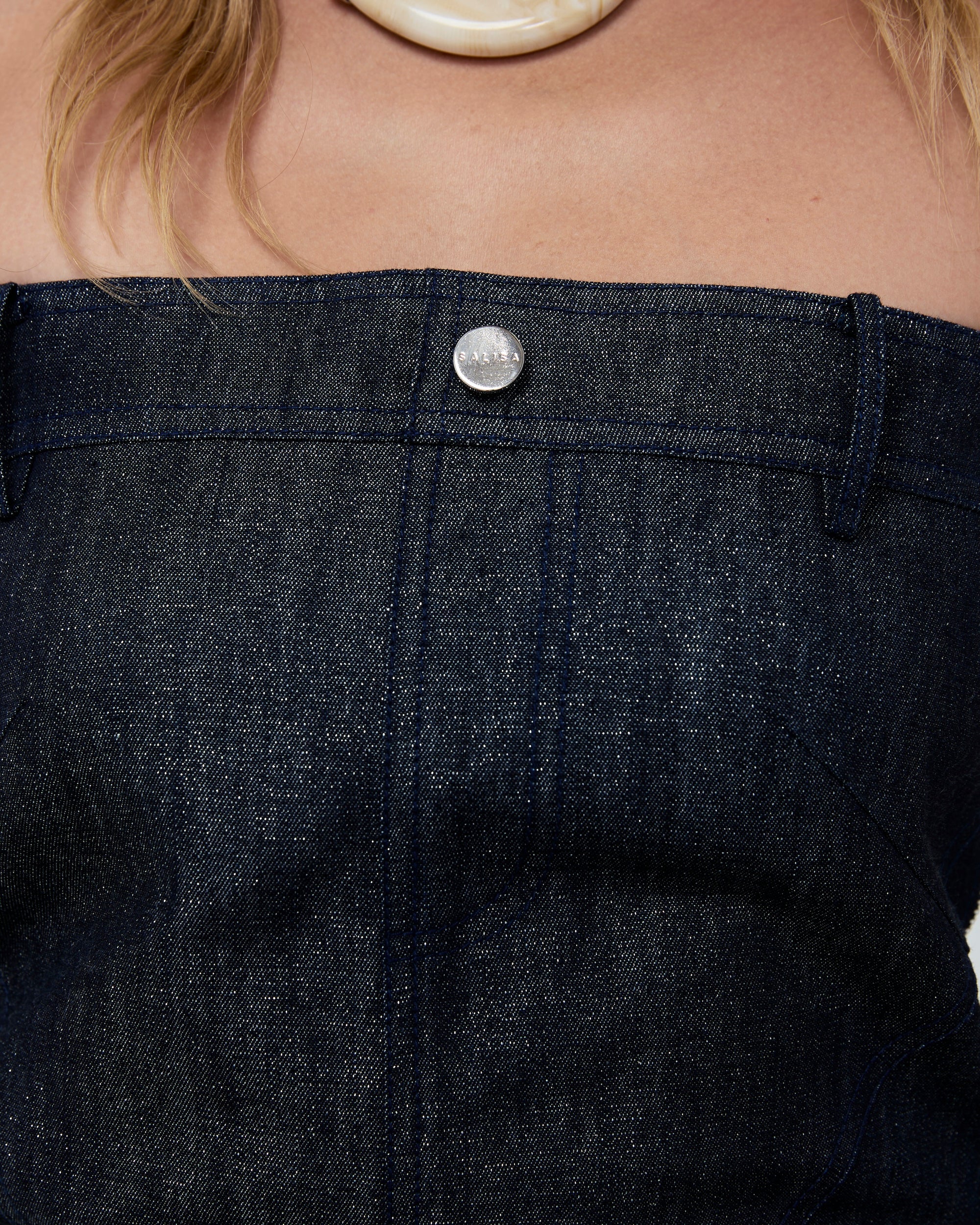 JUMPSUIT FW25 Glitter Denim