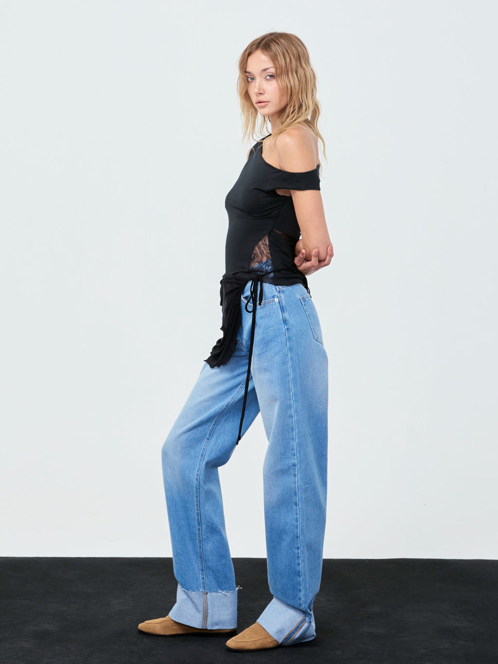 MESH WRAP SKIRT FW25