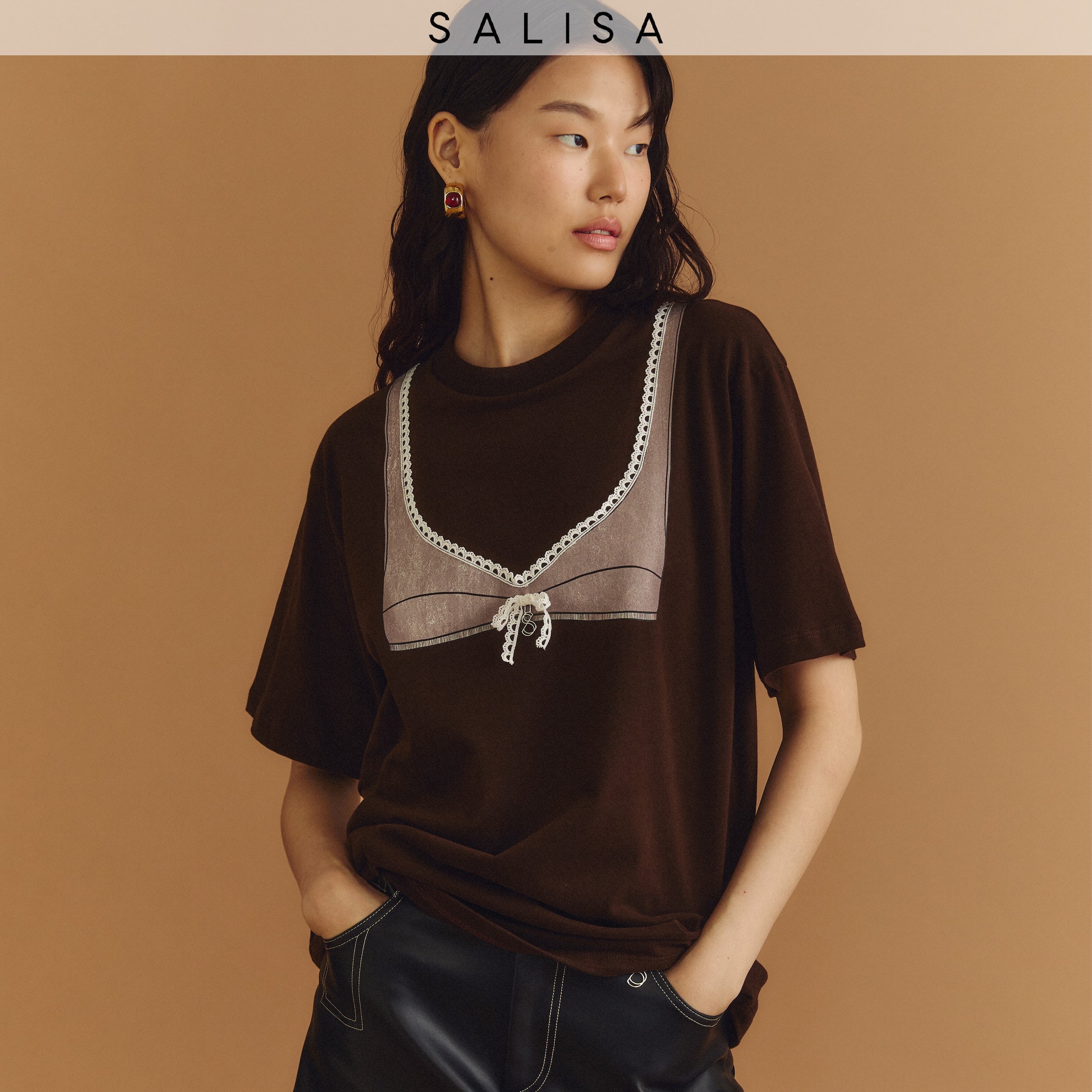 Oversized T-SHIRT Bralette SS25