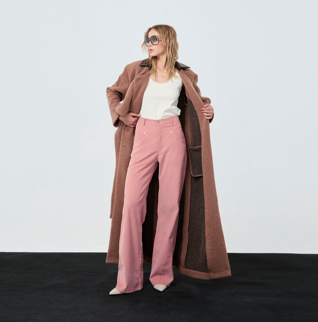 COAT FW25 Teddy Bear Brown