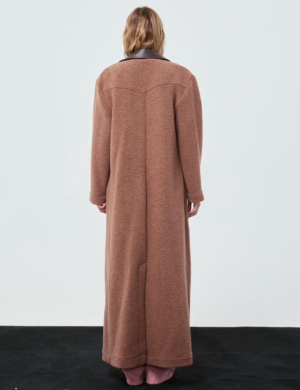 COAT FW25 Teddy Bear Brown