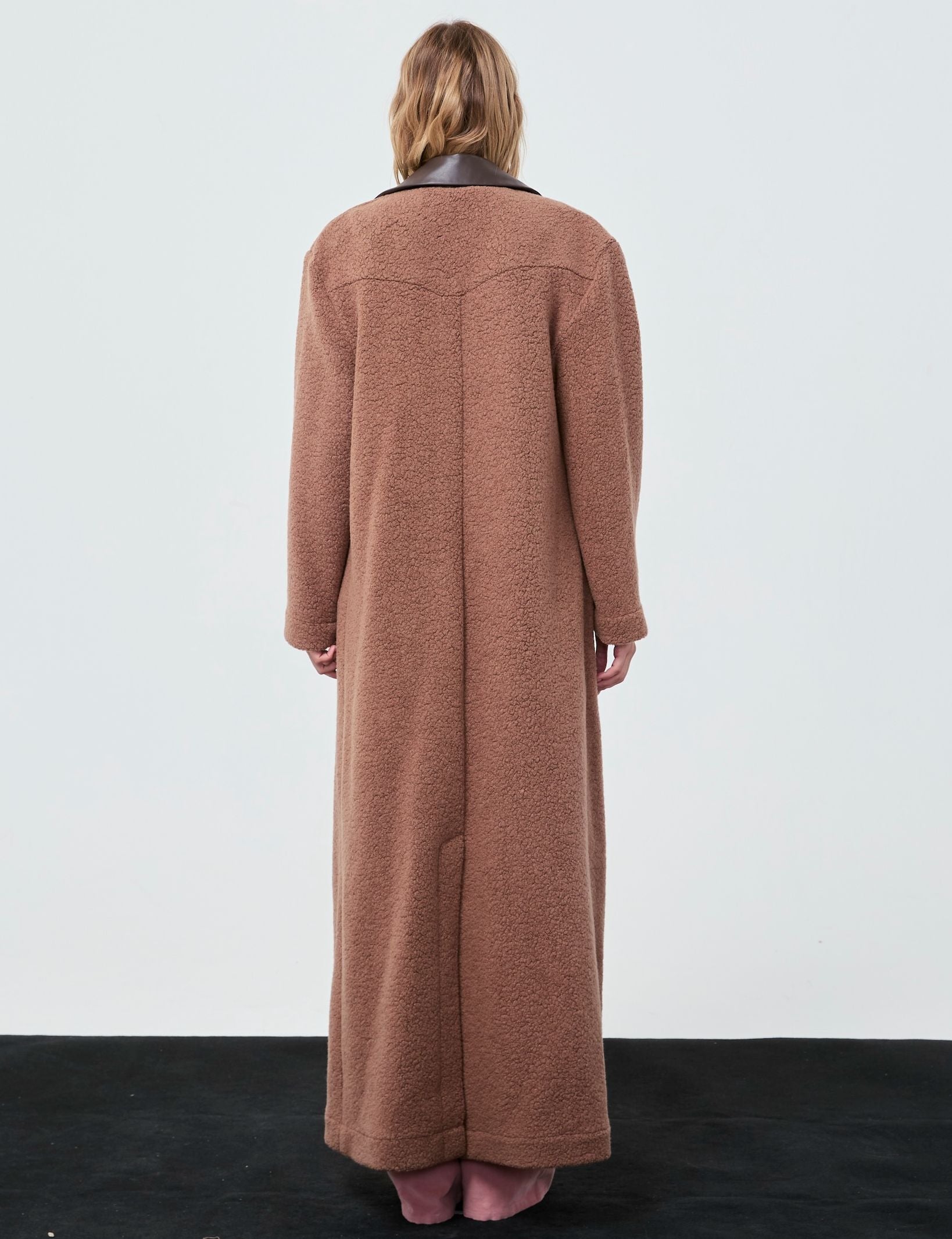 COAT FW25 Teddy Bear Brown